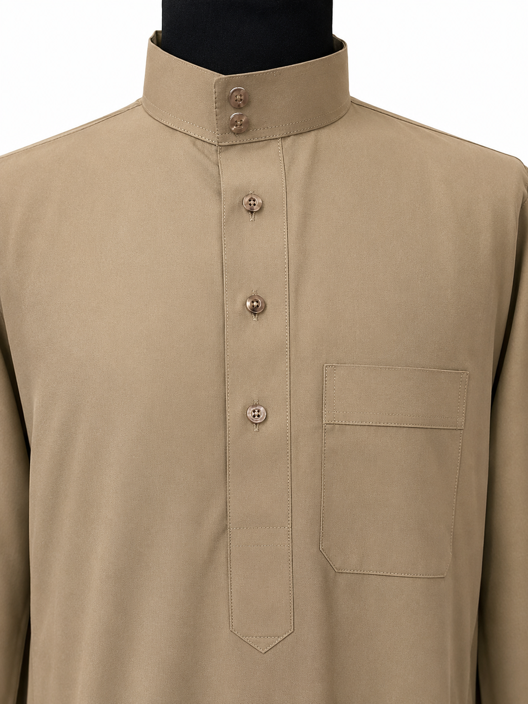 Men's Saudi Sand beige Summer Abaya