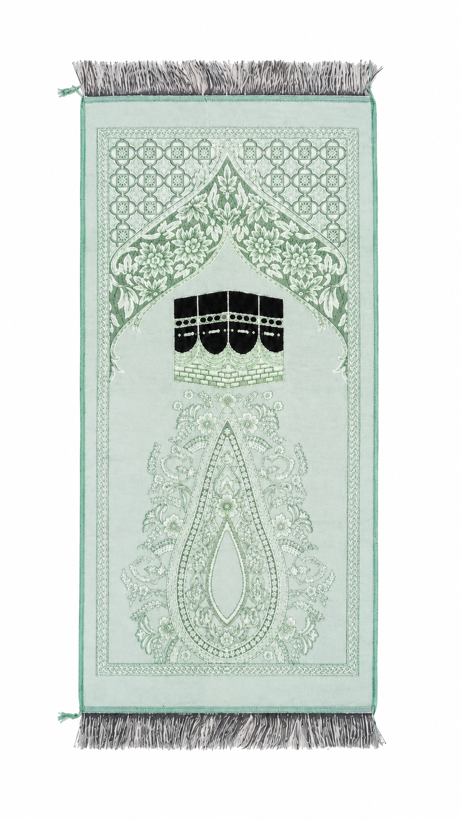Children's Velvet Aqua Prayer Rug