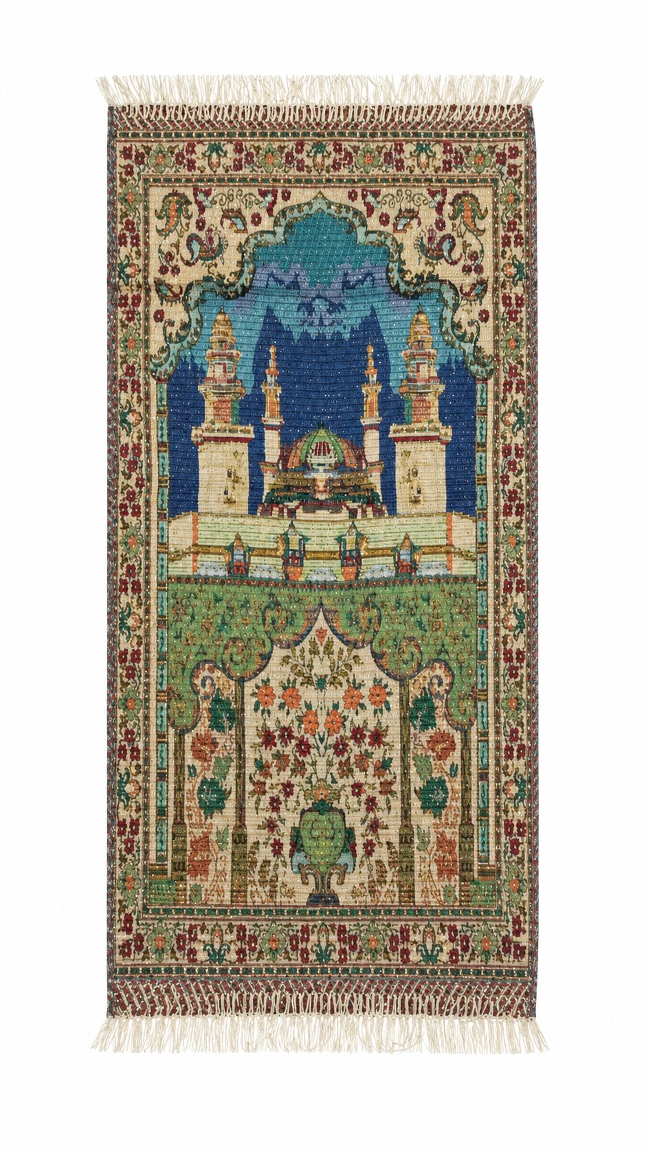 Children's Madinah Garden Prayer Mat