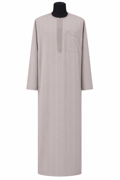 Men's Griege Summer Abaya