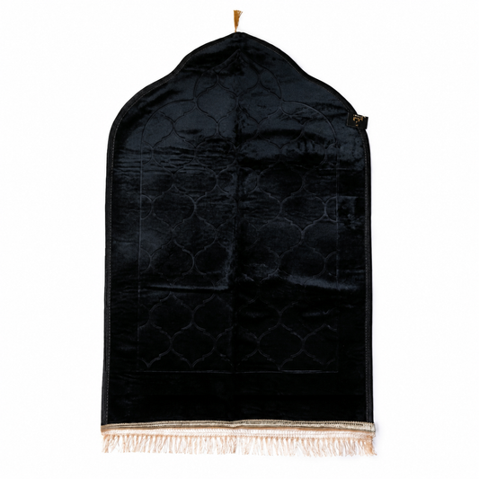 Mokhmal Black Prayer Mat