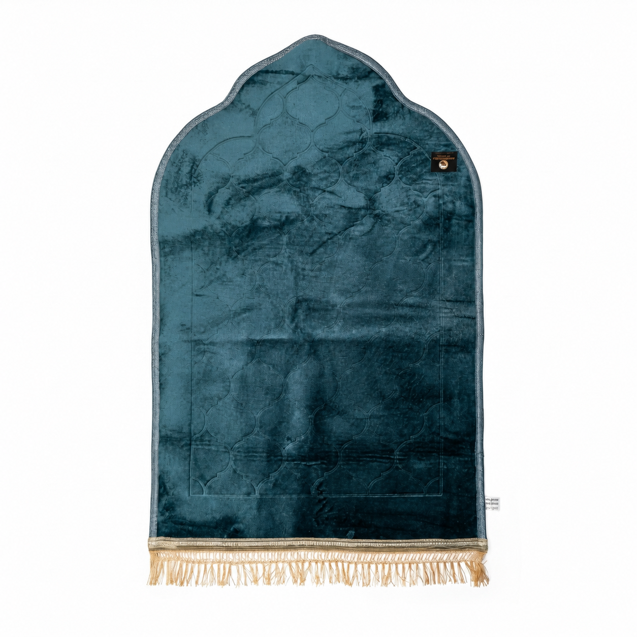 Gray Mokhmal Prayer Mat