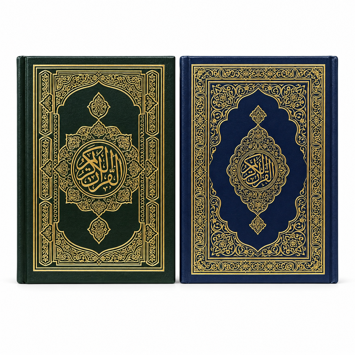 Green Or Blue Quran (15cm x 10cm)