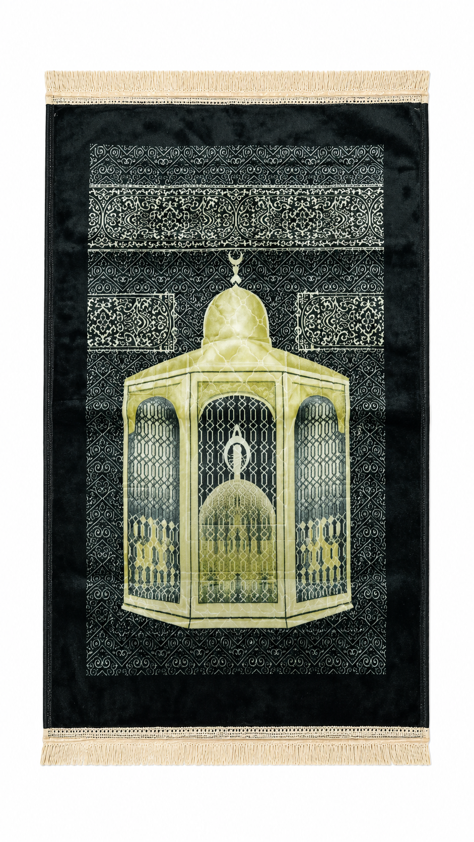 Maqam Ibrahim Velvet Prayer Mat