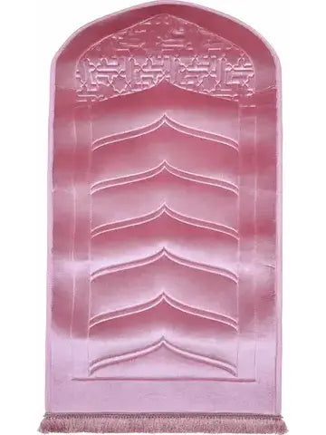 Turkish Pink 2 Upholstered Prayer Mat