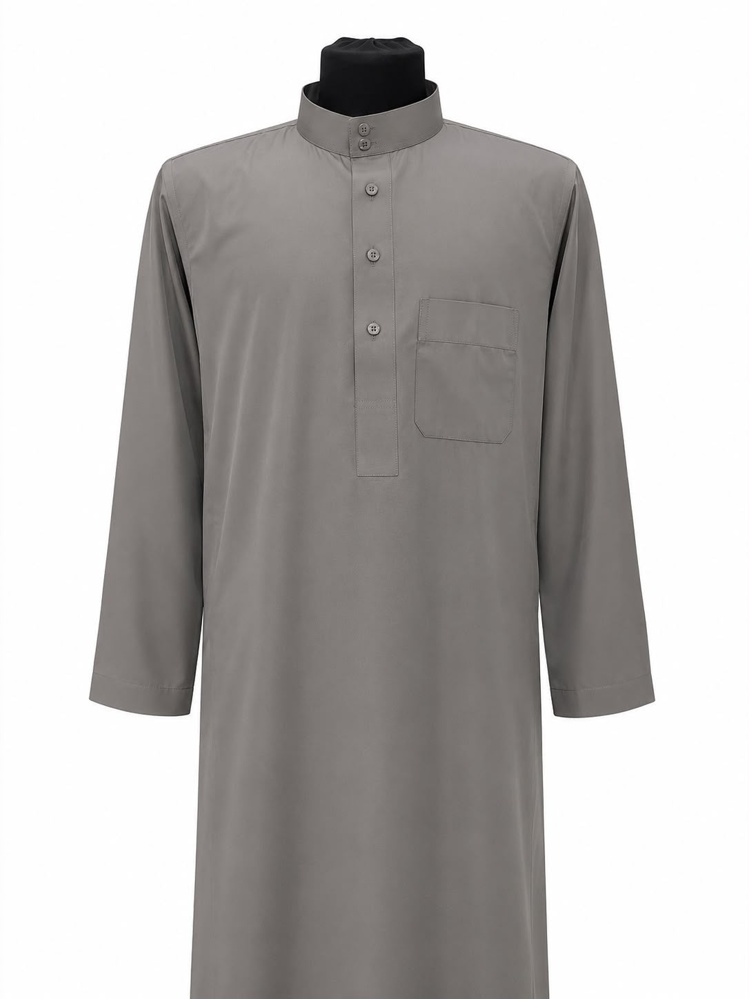 Men's Saudi Gray Summer Abaya