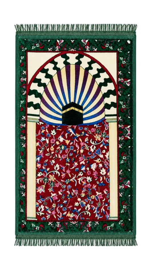 Kaaba Velvet Prayer Mat
