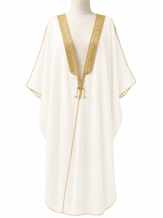 Men's Off-White Summer Abaya